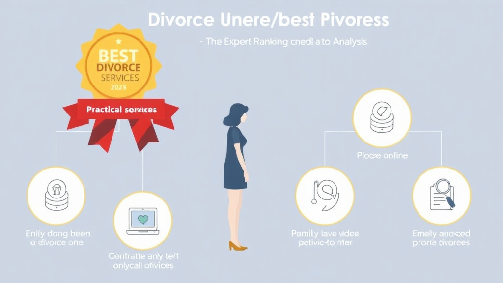 Visual guide for practical steps in best online divorce service in 2025: expert ranking and analysis