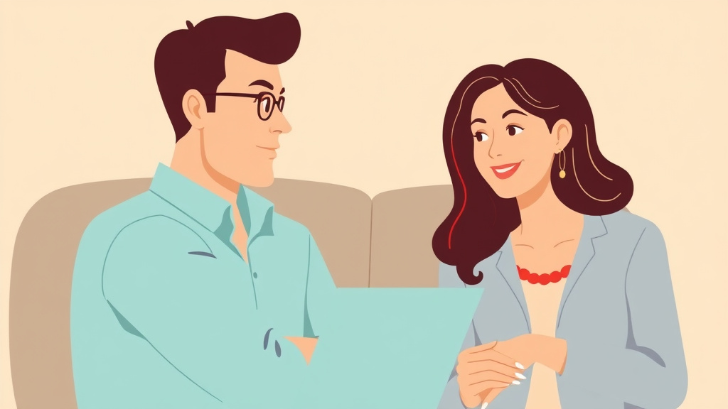 Illustration showing key concepts related to divorcenavigator customer stories: real experiences