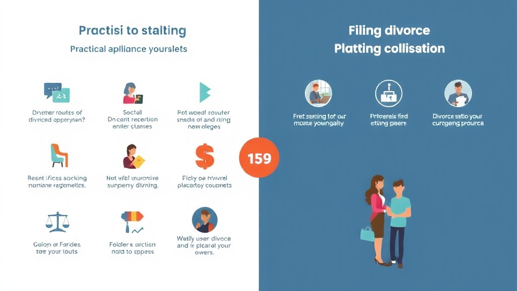 Visual guide for practical steps in divorcenavigator vs. filing divorce yourself: is the $149 worth it