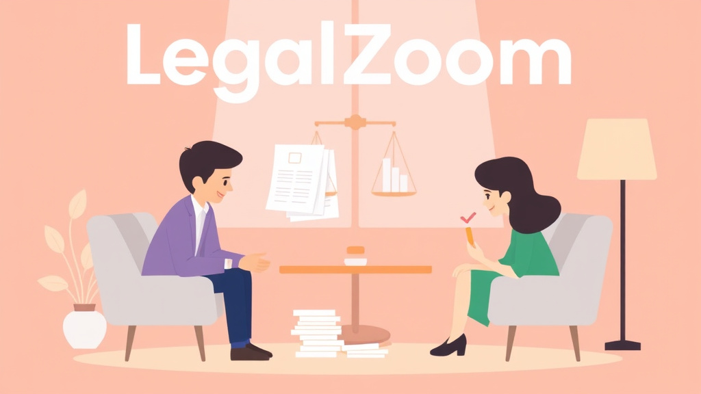 Illustration showing key concepts related to legalzoom divorce review: is it worth the cost