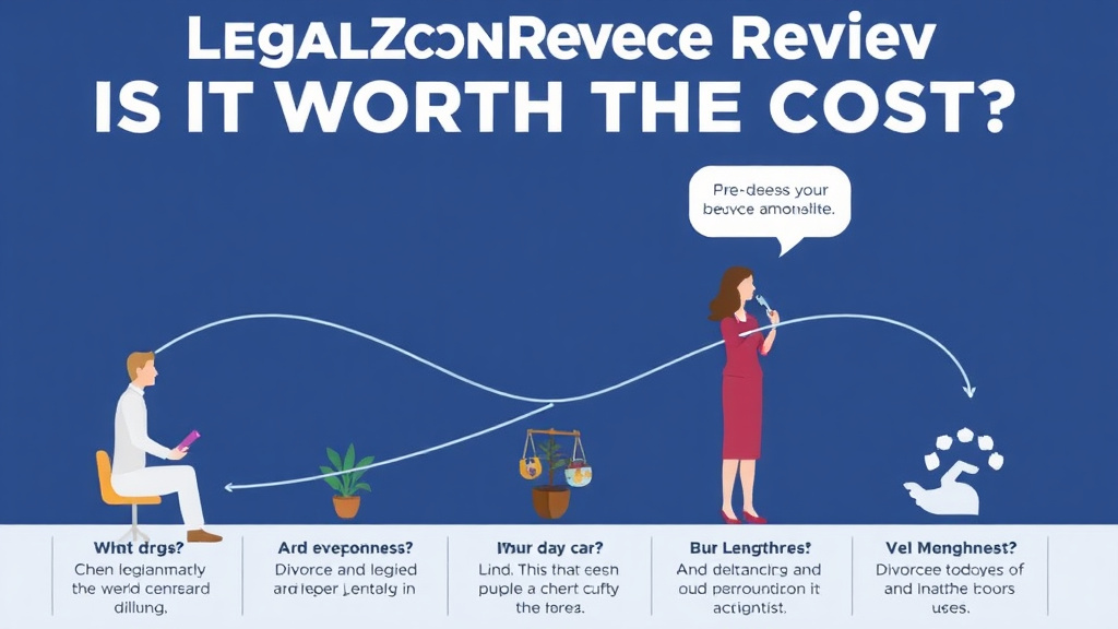 Visual guide for practical steps in legalzoom divorce review: is it worth the cost