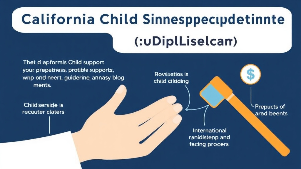 Visual guide for practical steps in california child support guidelines and calculator