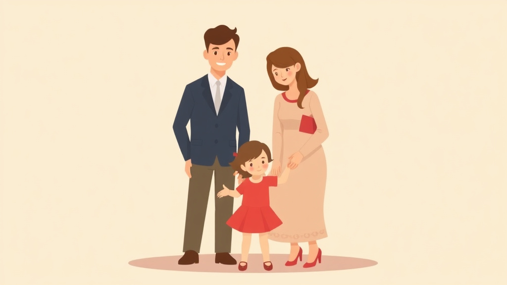 Illustration showing key concepts related to child support with joint custody: does anyone pay