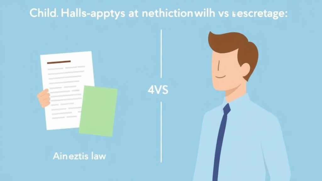 Visual guide for practical steps in child support calculation methods: income shares vs percentage