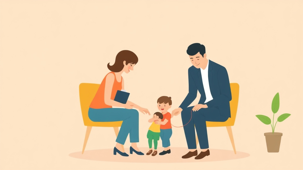 Illustration showing key concepts related to child support for self-employed parents: income verification