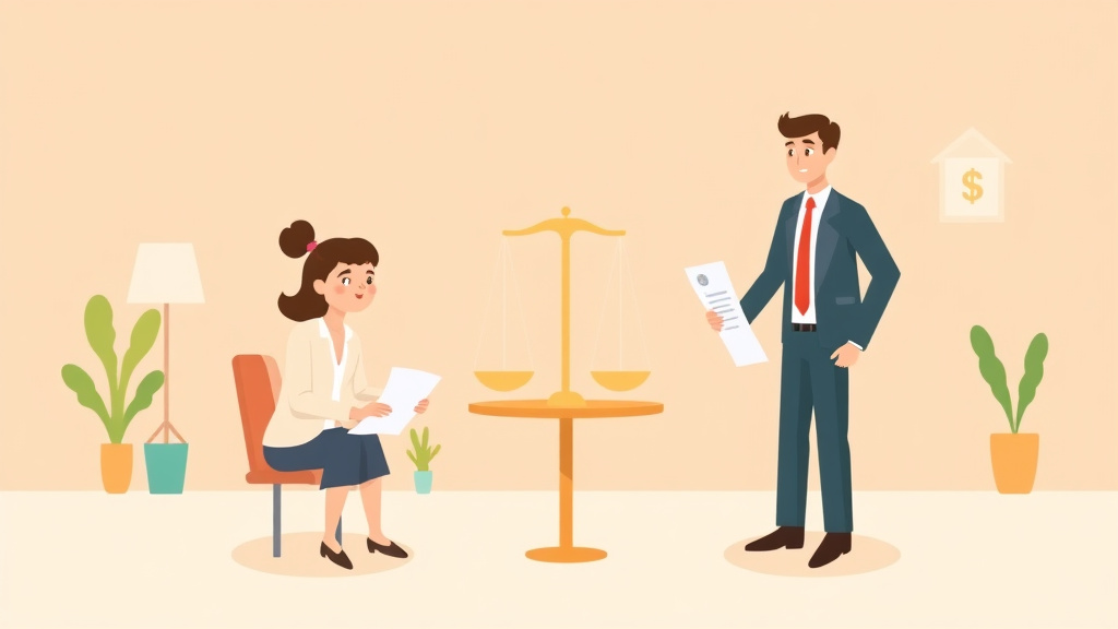 Illustration showing key concepts related to child support wage garnishment: how income withholding works