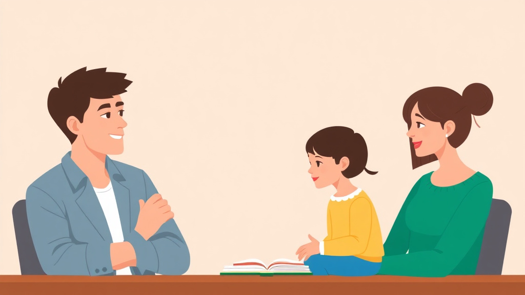 Illustration showing key concepts related to custody and domestic violence: how abuse affects decisions