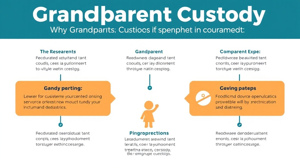 Visual guide for practical steps in grandparent custody: when grandparents can seek custody