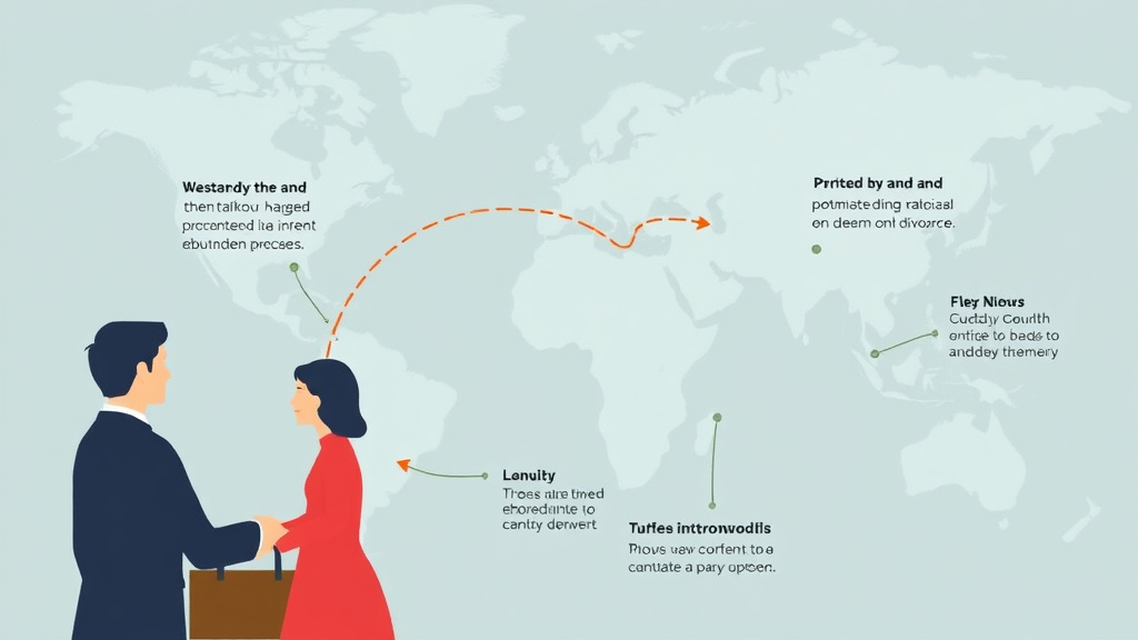 Visual guide for practical steps in international custody: hague convention and cross-border issues