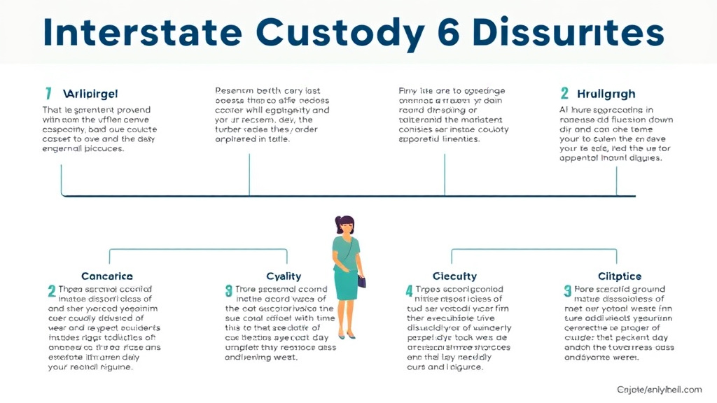Visual guide for practical steps in interstate custody disputes: uccjea and jurisdiction