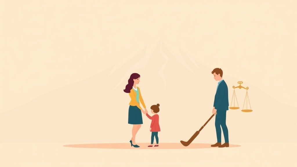 Illustration showing key concepts related to montana child support guidelines and calculator