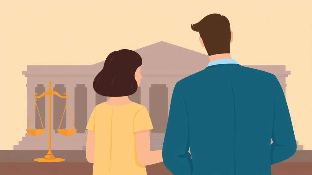 Illustration showing key concepts related to multi-state custody jurisdiction: which court decides