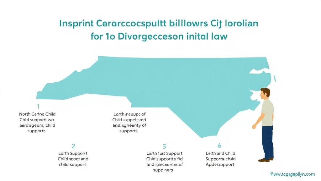 Visual guide for practical steps in north carolina child support guidelines and calculator