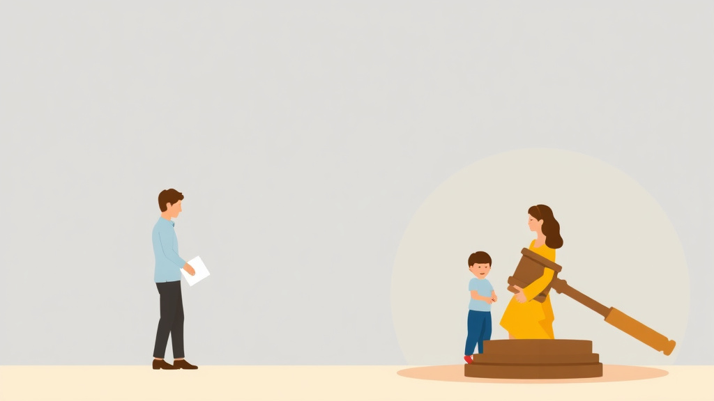 Illustration showing key concepts related to oklahoma child support guidelines and calculator