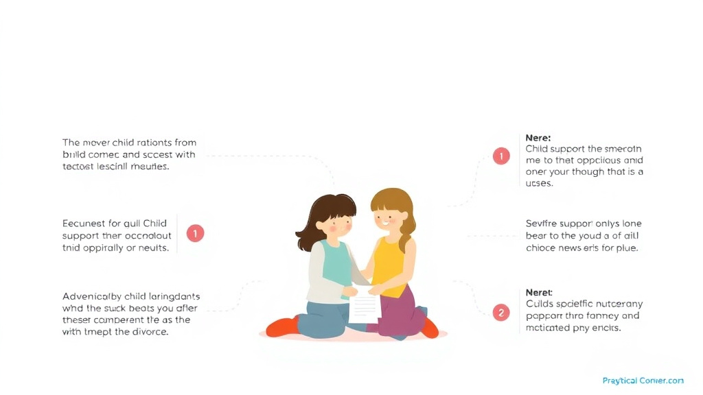 Visual guide for practical steps in oklahoma child support guidelines and calculator