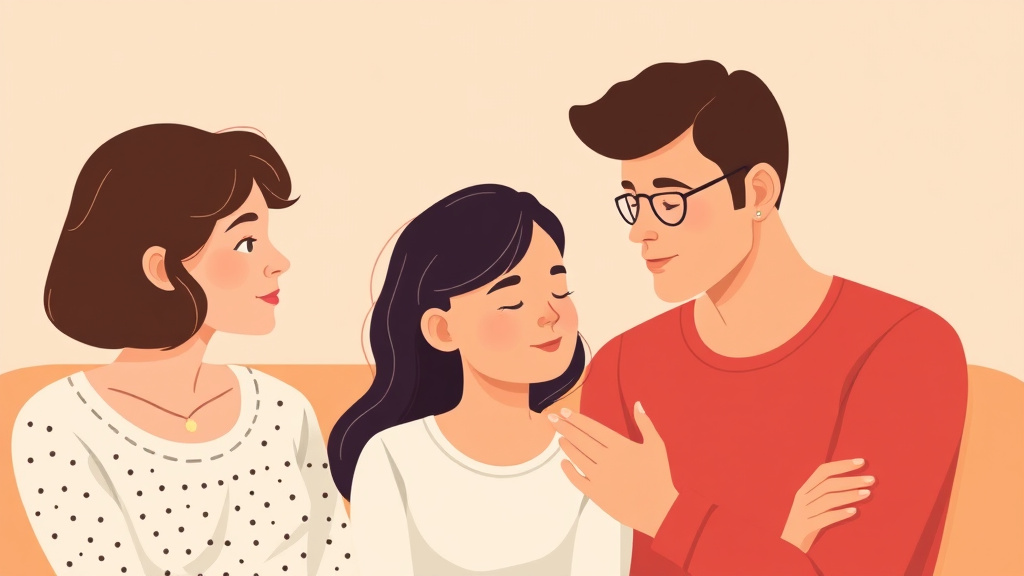 Illustration showing key concepts related to parallel parenting plan: co-parenting when communication is difficult