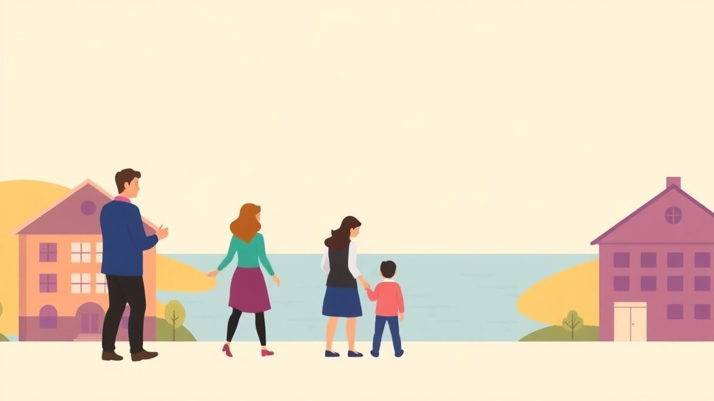 Illustration showing key concepts related to rhode island child support guidelines and calculator