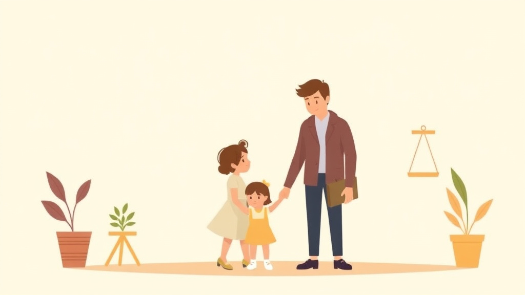 Illustration showing key concepts related to sole custody: when it is appropriate and how to get it