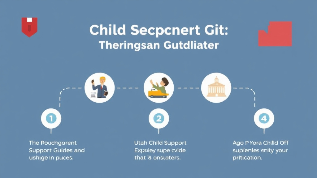 Visual guide for practical steps in utah child support guidelines and calculator