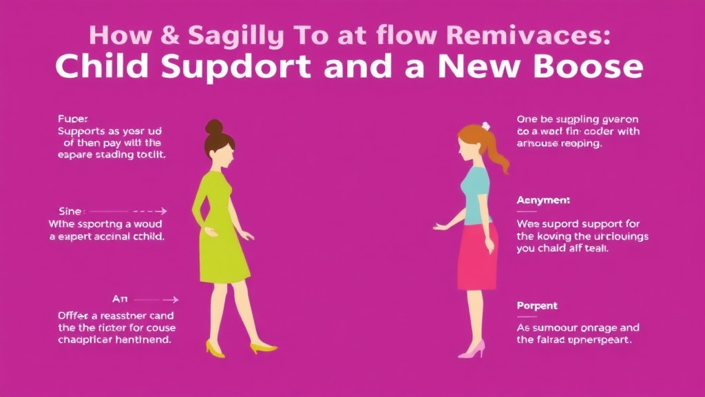 Visual guide for practical steps in child support and a new spouse: how remarriage affects payments