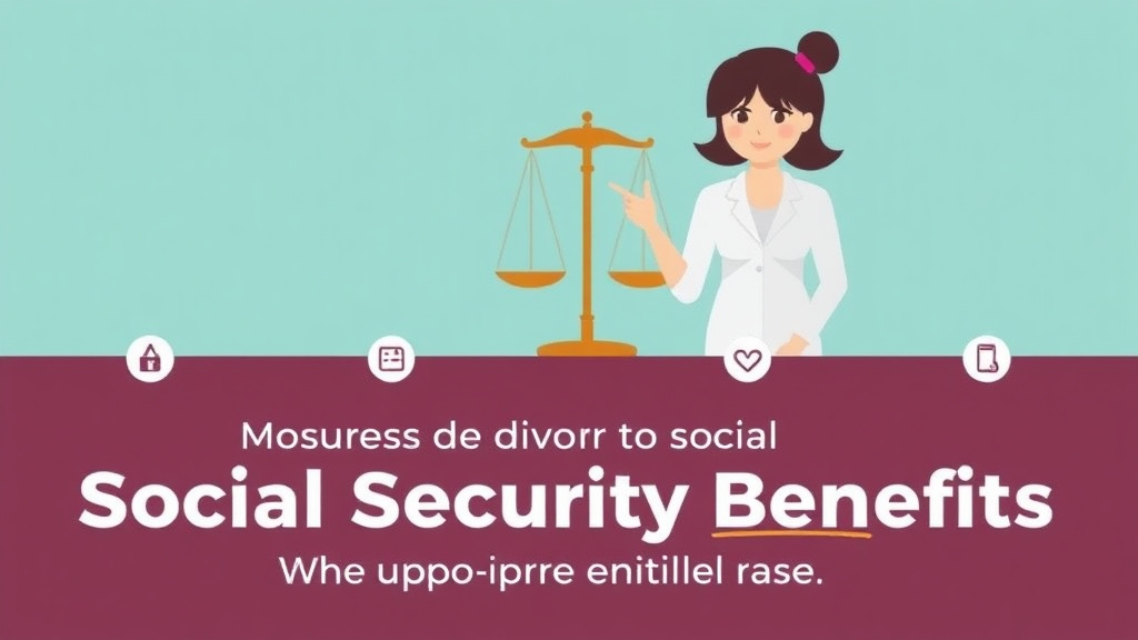 Visual guide for practical steps in divorce and social security benefits: what you may be entitled to