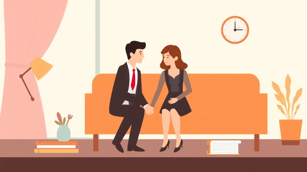 Illustration showing key concepts related to divorce checklist: 25 things to do before filing