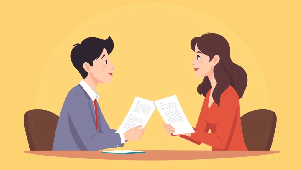 Illustration showing key concepts related to enforcing divorce agreements: what to do when your ex won't comply