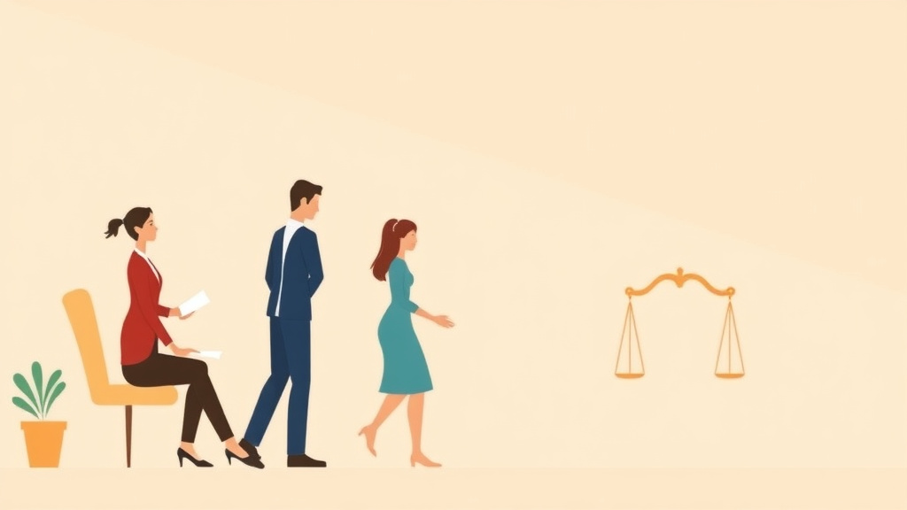 Illustration showing key concepts related to postnuptial agreements and divorce: what you need to know