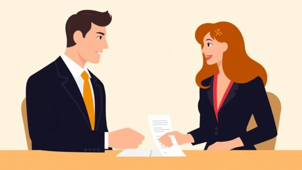 Illustration showing key concepts related to separation agreement: what to include and how to write one