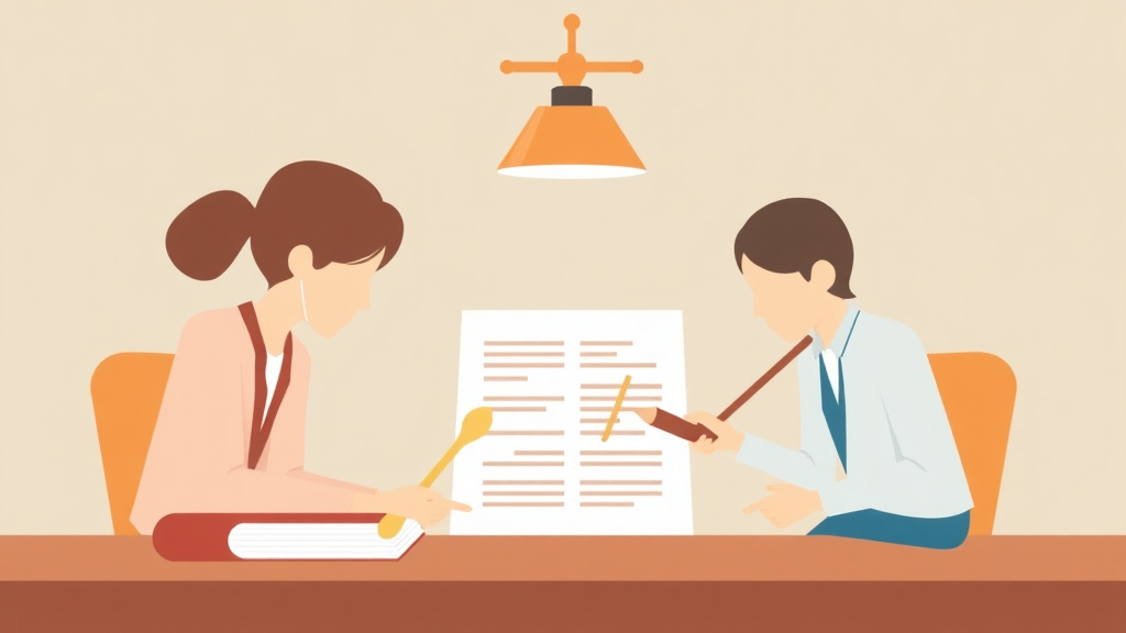 Illustration showing key concepts related to 20 common divorce form errors and how to fix them