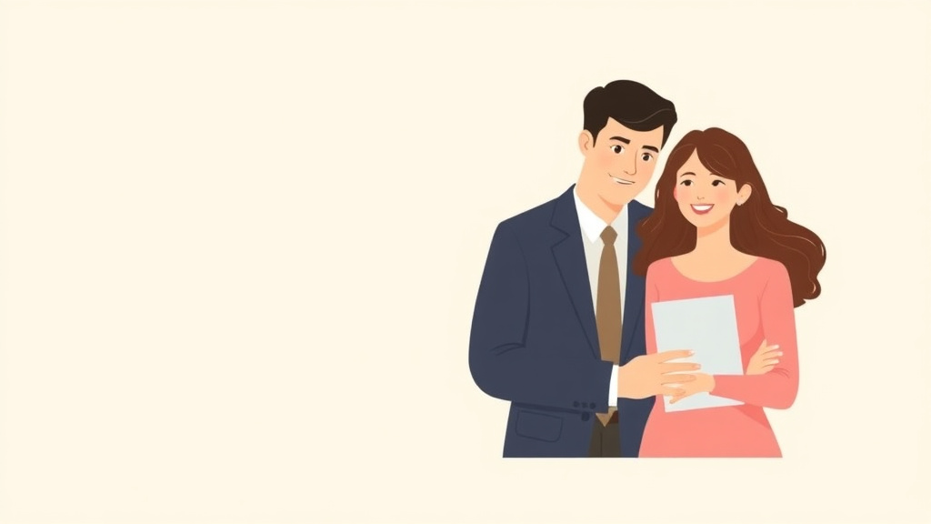 Illustration showing key concepts related to joint petition for divorce: filing together