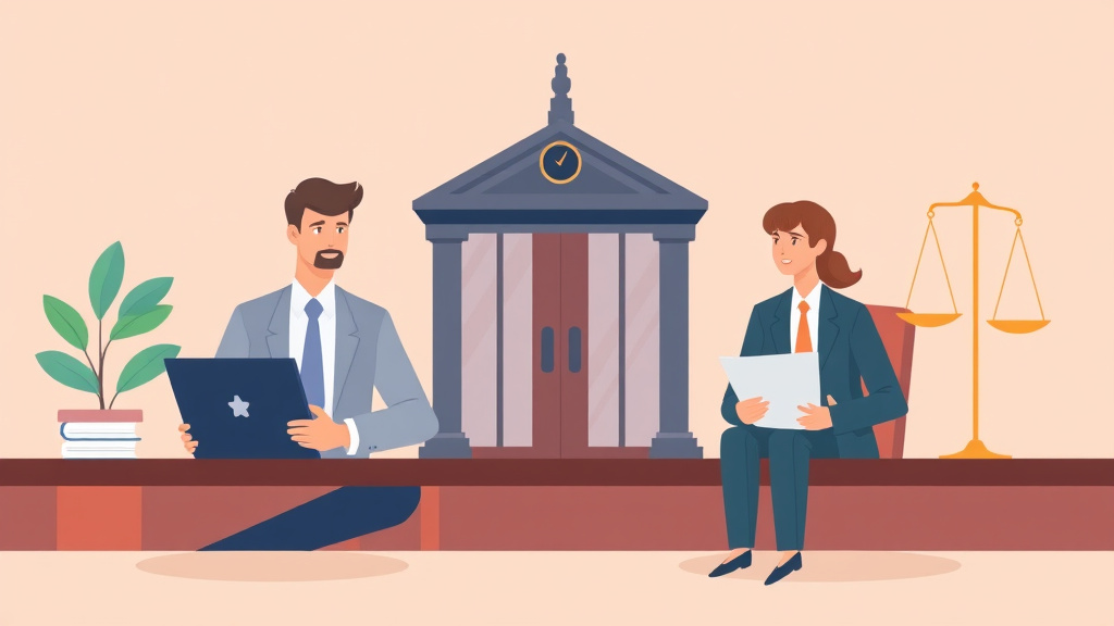 Illustration showing key concepts related to legal document preparers vs attorneys: which do you need