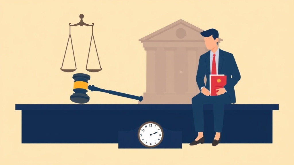 Illustration showing key concepts related to motion for continuance: requesting more time