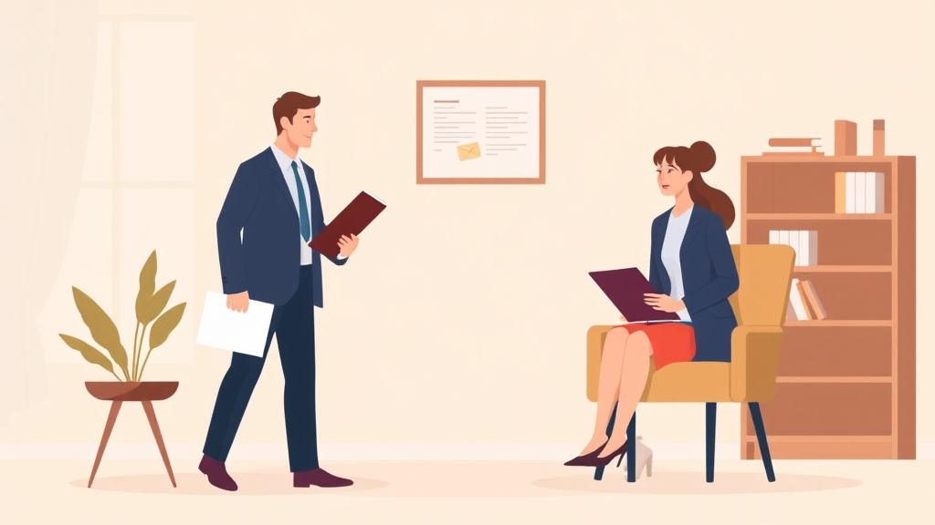 Illustration showing key concepts related to service by publication: divorcing an absent spouse