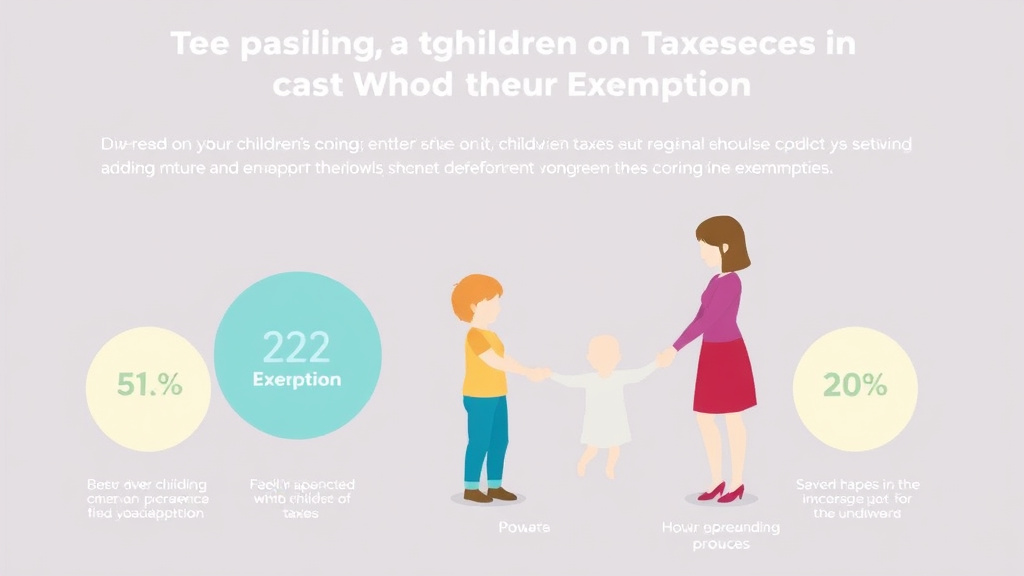 Visual guide for practical steps in claiming children on taxes after divorce: who gets the exemption