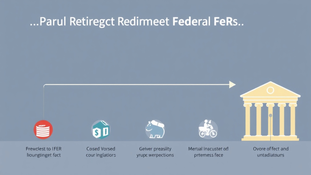 Visual guide for practical steps in federal employee retirement (fers) in divorce