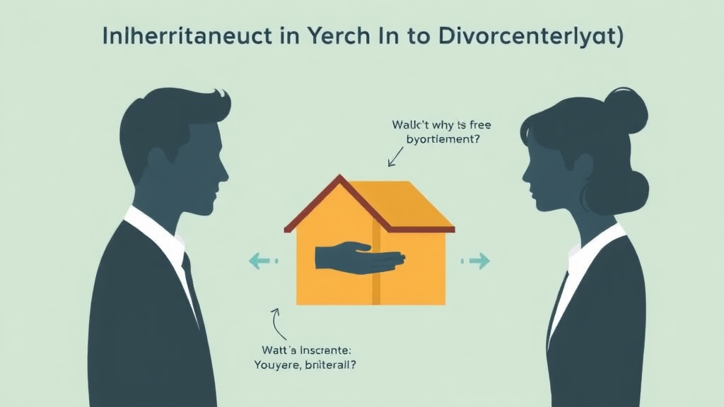 Visual guide for practical steps in inheritance in divorce: is it separate property or marital