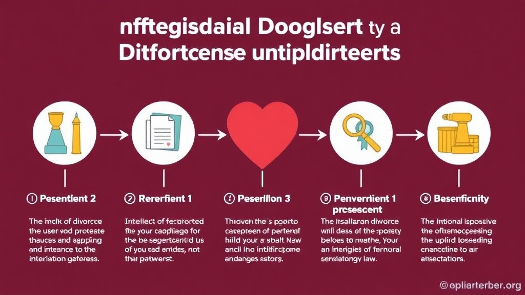 Visual guide for practical steps in intellectual property in divorce: patents, copyrights, and royalties