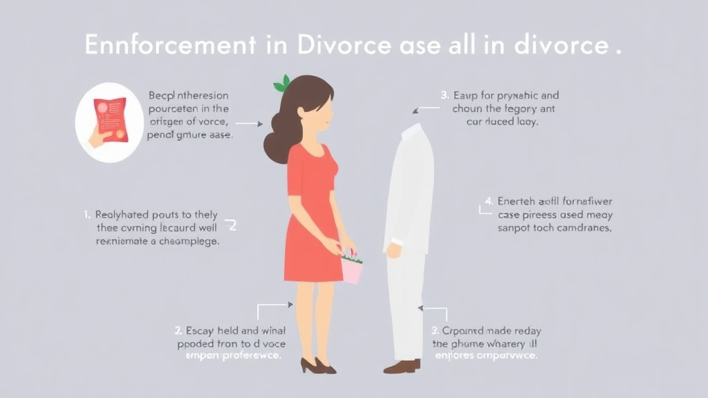 Visual guide for practical steps in prenup enforcement in divorce: when they hold up