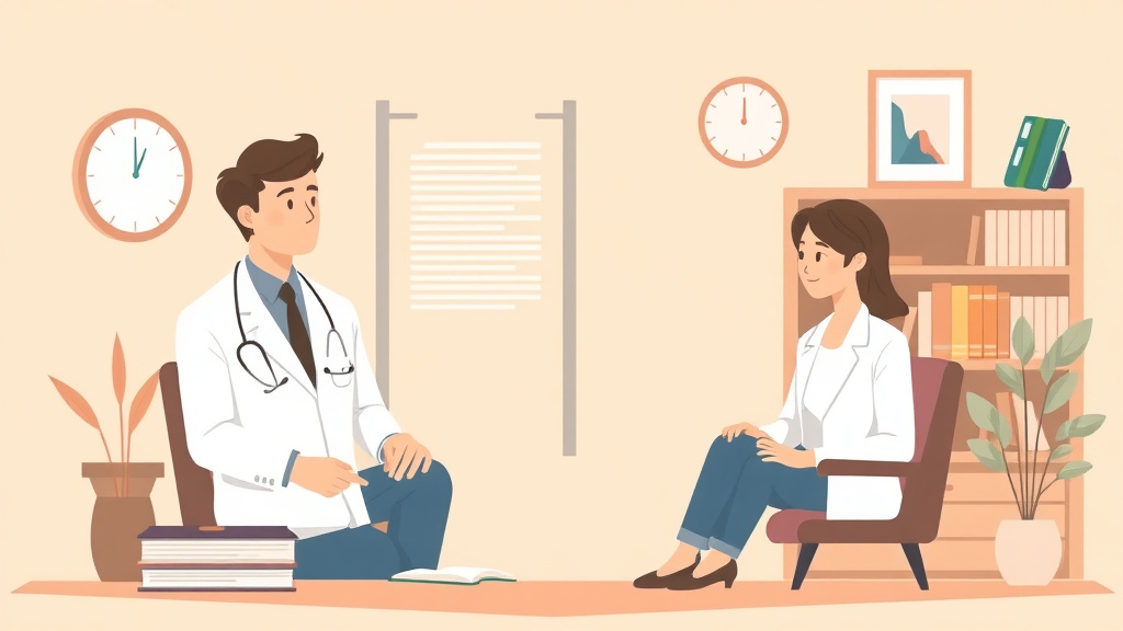 Illustration showing key concepts related to professional practice in divorce: valuing a medical or law practice