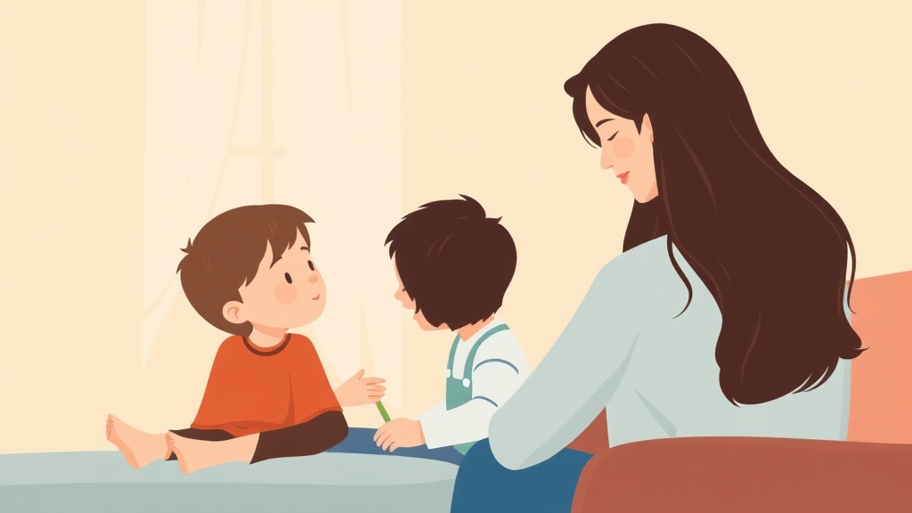 Illustration showing key concepts related to adjusting custody schedules as children grow