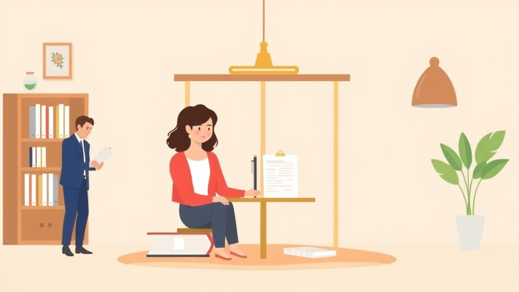 Illustration showing key concepts related to updating your estate plan after divorce: wills, trusts, and powers of attorney