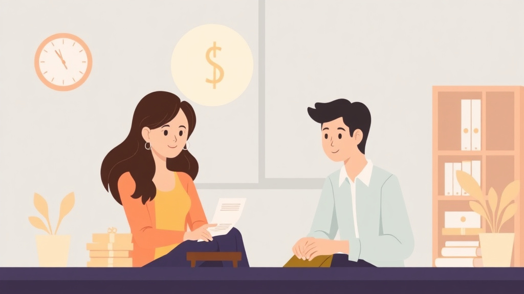 Illustration showing key concepts related to building an emergency fund after divorce