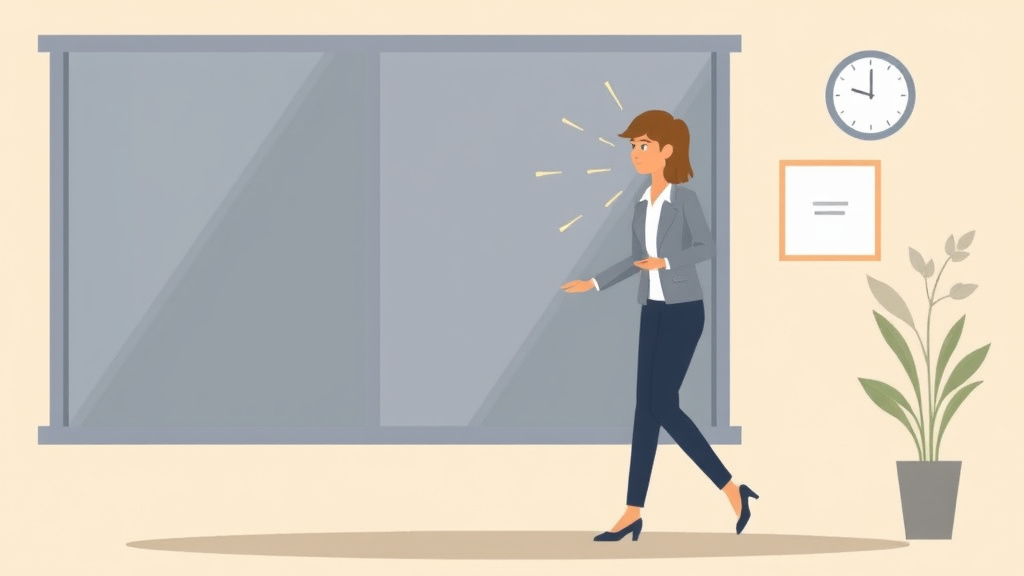 Illustration showing key concepts related to going back to work after divorce: re-entering the workforce