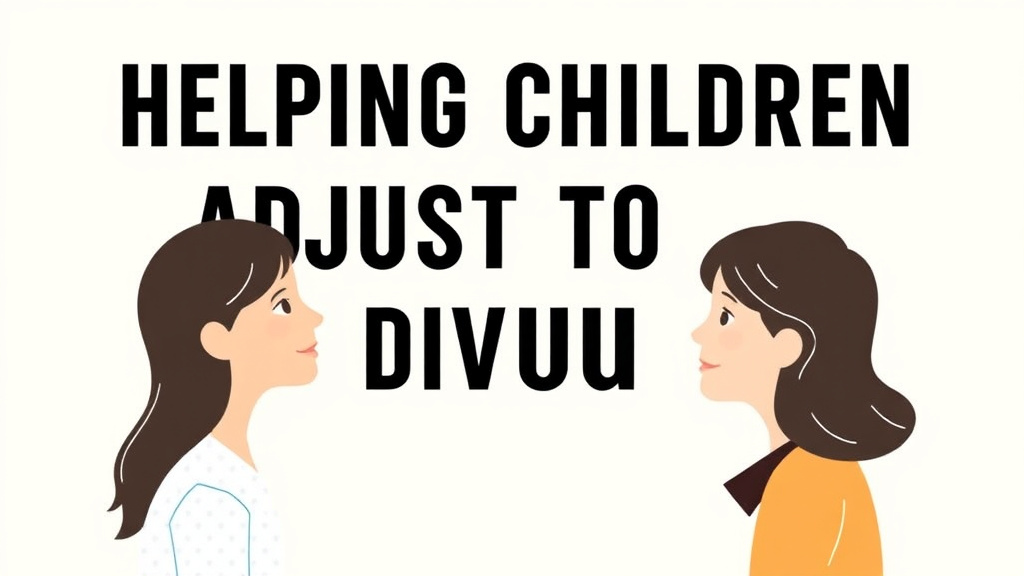 Visual guide for practical steps in helping children adjust to divorce: age-by-age guide