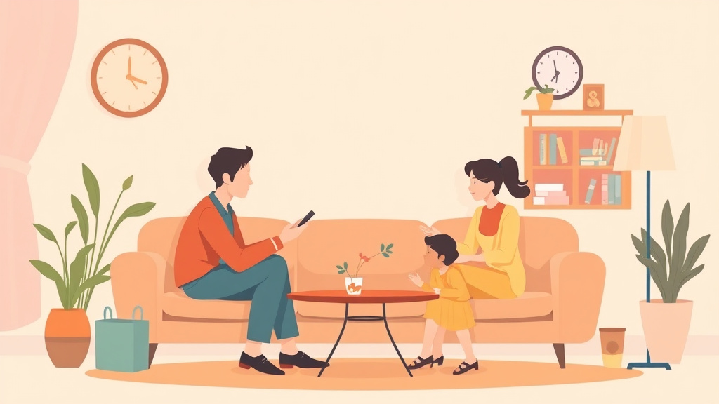 Illustration showing key concepts related to reconnecting with hobbies and interests after divorce