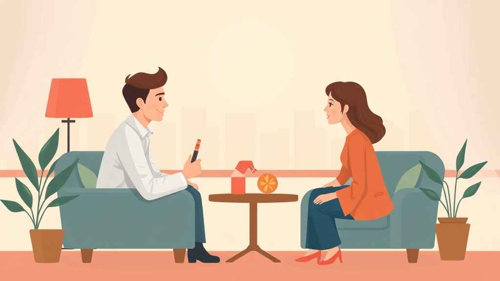 Illustration showing key concepts related to rebuilding your life after divorce: a comprehensive guide