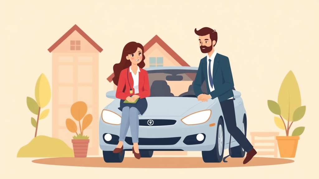 Illustration showing key concepts related to updating insurance after divorce: auto, home, life, health