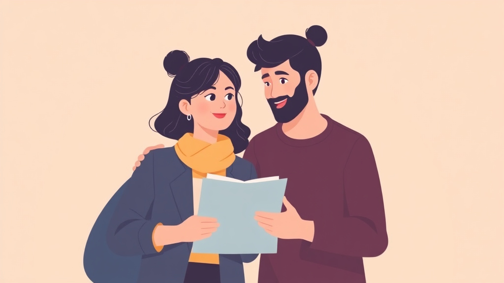 Illustration showing key concepts related to volunteering after divorce: finding purpose and community