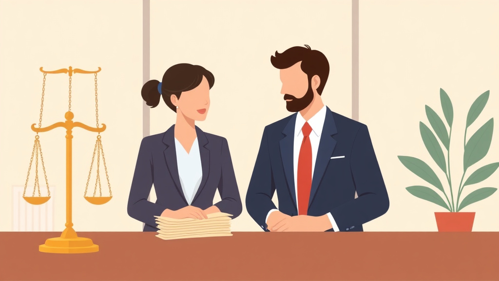 Illustration showing key concepts related to limited scope representation: saving on legal fees by unbundling services